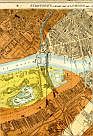 Pimlico, Chelsea, River Thames, Chelsea Reach, Chelsea Suspension Bridge, Victoria Bridge, Battersea Park, & London & South Western Railway